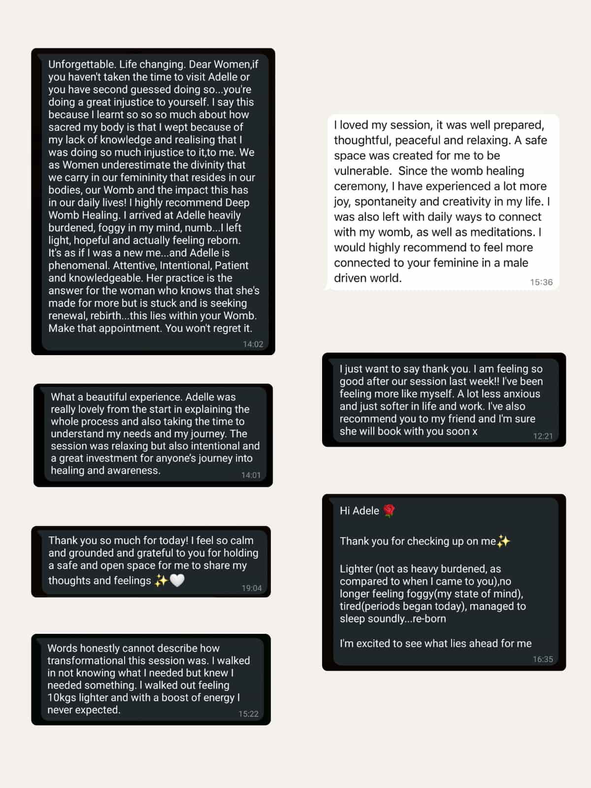 Deep womb healing ceremony mobile reviews